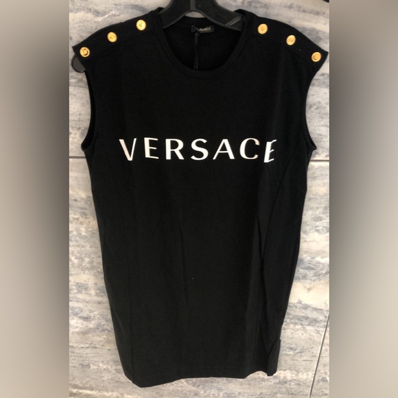 Versace Black Dress